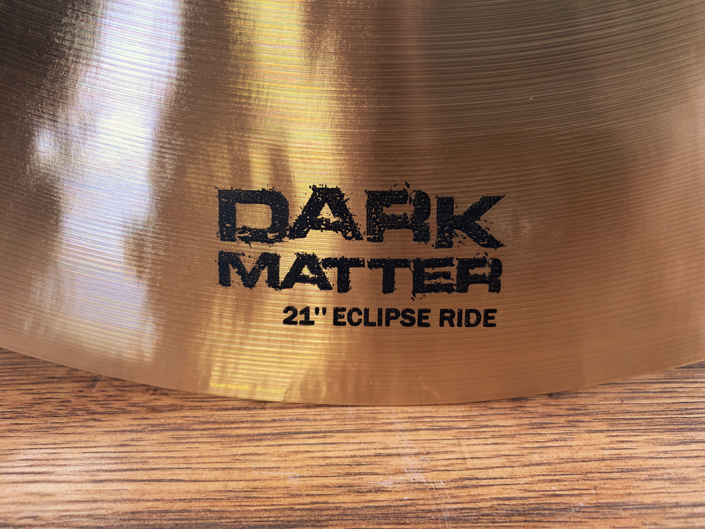 Dream Cymbals DMECLP21 Dark Matter Series Hand Forged & Hammered 21" Eclipse Ride