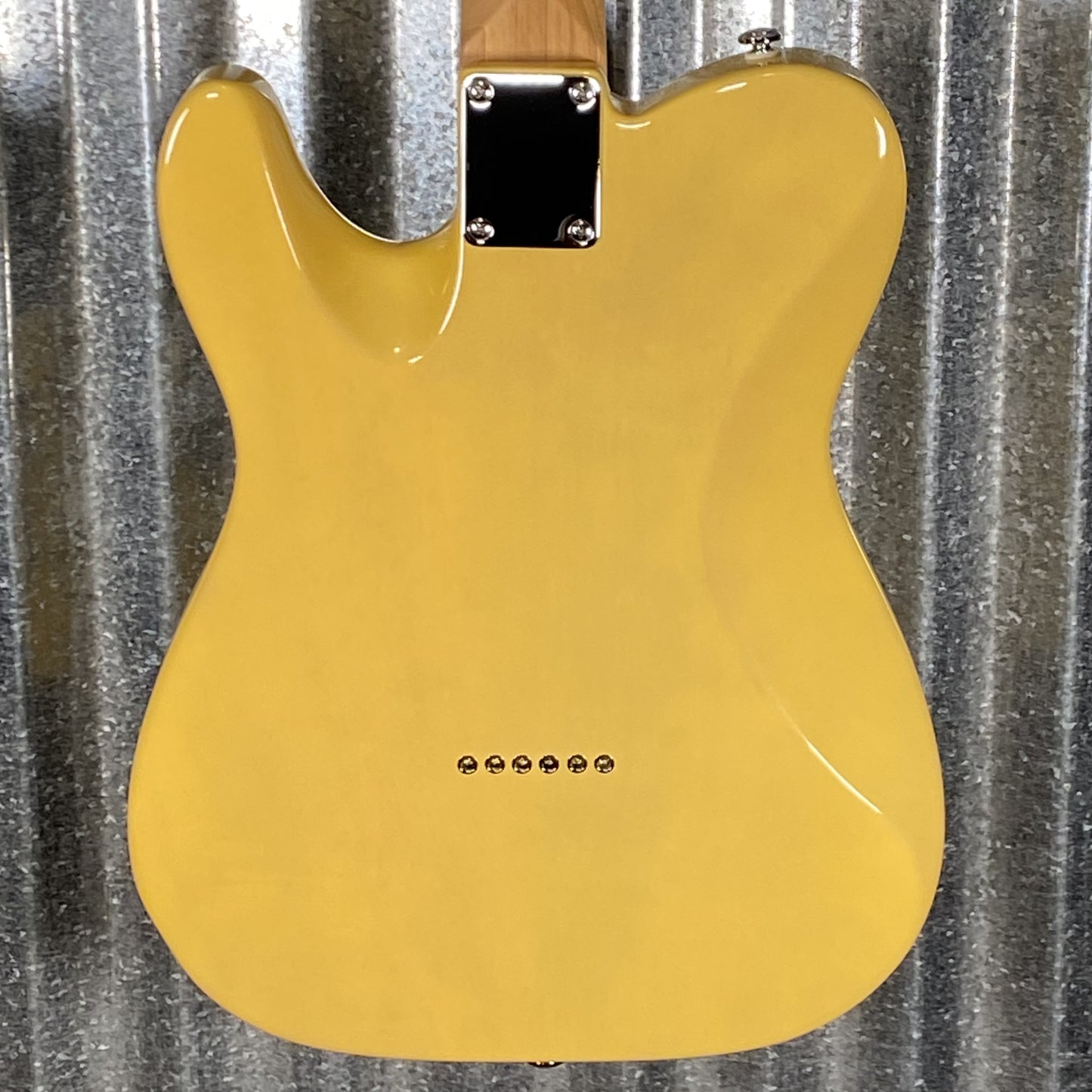 Musi Virgo Classic Telecaster Empire Yellow Guitar #0392 Used