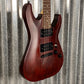 Schecter Diamond Series Omen-6 Walnut Satin Guitar #0223 Used