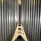 Epiphone Flying V White Guitar & Case #4456 Used