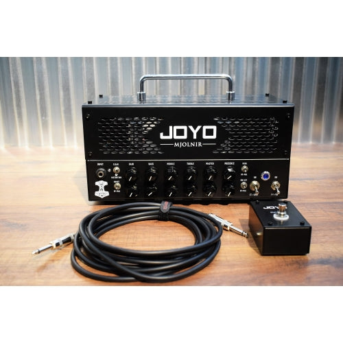 Joyo JMA-15 Mjolnir 15 Watt 2 Channel All Tube Guitar Amplifier Head Demo
