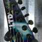 ESP LTD White Zombie Kirk Hammett Guitar & Case LKHWZ #933 Demo