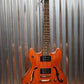 Washburn HB32DMK Distressed Matte Mahogony Semi Hollow Guitar #006