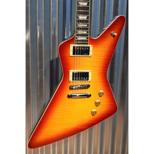 Hamer Guitars Standard Flame Top Cherry Sunburst Electric Guitar & Gig Bag #2180