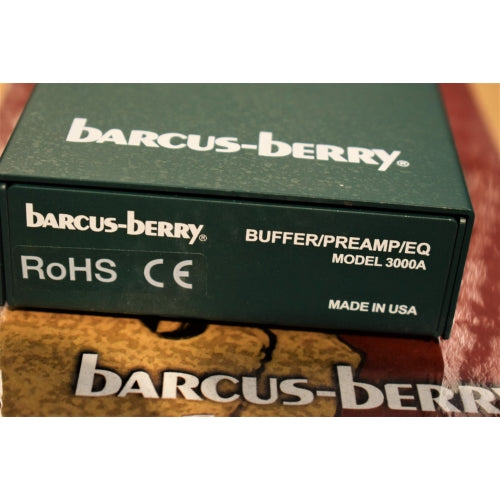 Barcus Berry B3150 Bass Piezo Transducer Pickup & Preamp System Used