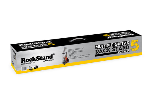 Warwick Rockstand Multiple 5 Folding Guitar Bass Stand RS 20881 B/1 FP