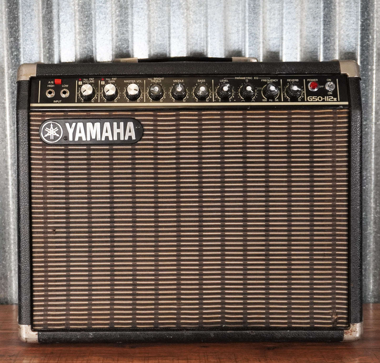 Yamaha G50-112 II Vintage 50 Watt 1x12" Two Channel Guitar Combo Amplifier Used