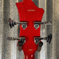 Hagstrom VIKB-WCT Viking 4 String Semi Hollow Short Scale Bass Wild Cherry Transparent #0801