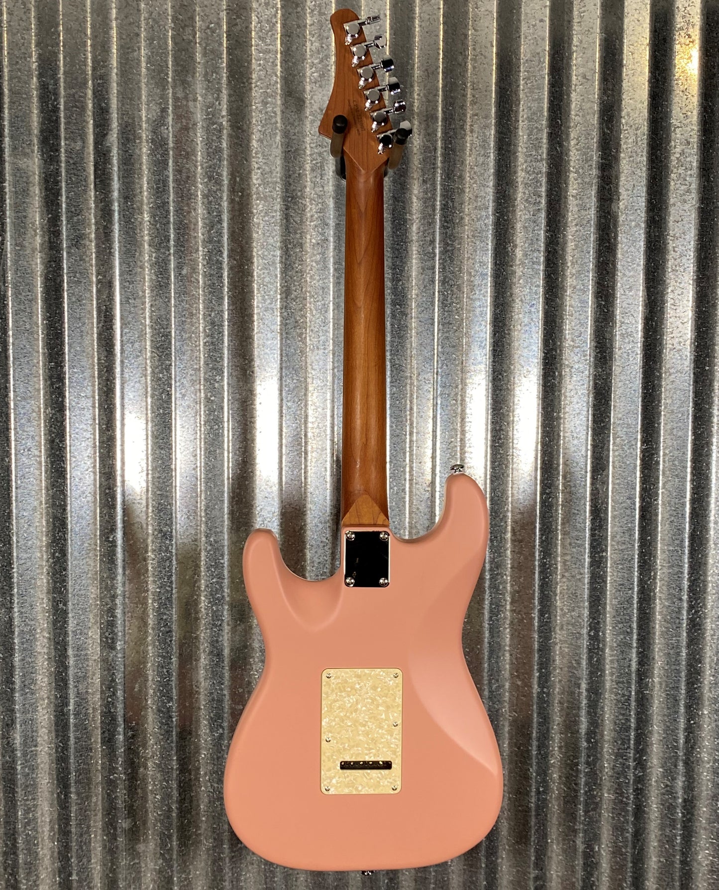 Musi Capricorn Classic HSS Stratocaster Matte Shell Pink Guitar #5007 Used