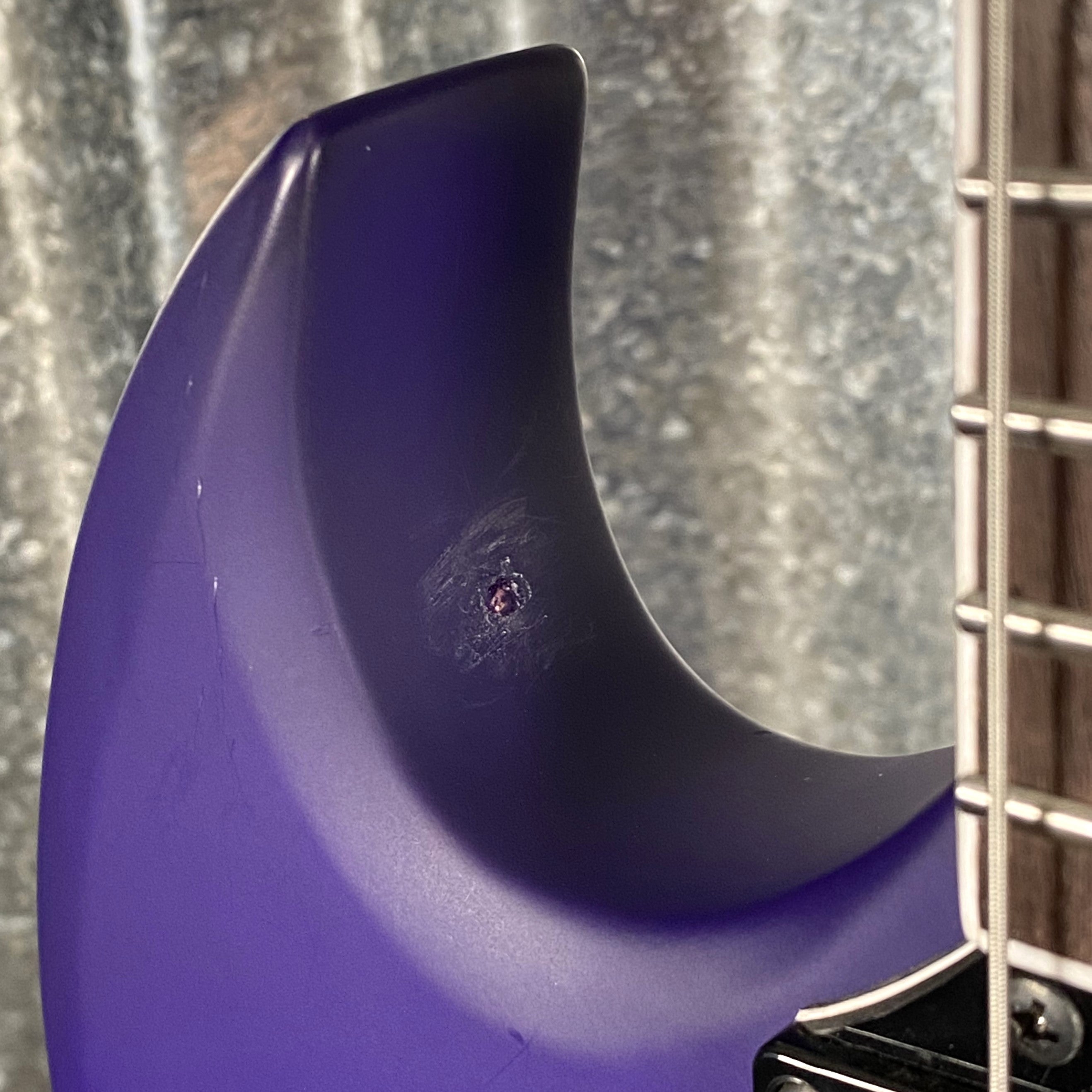 Westcreek Racer Offset SG Purple Satin Solid Body Guitar