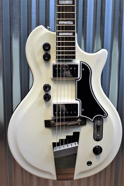 Supro Americana 1524EW Dual Tone Ermine White Guitar & Gig Bag #232