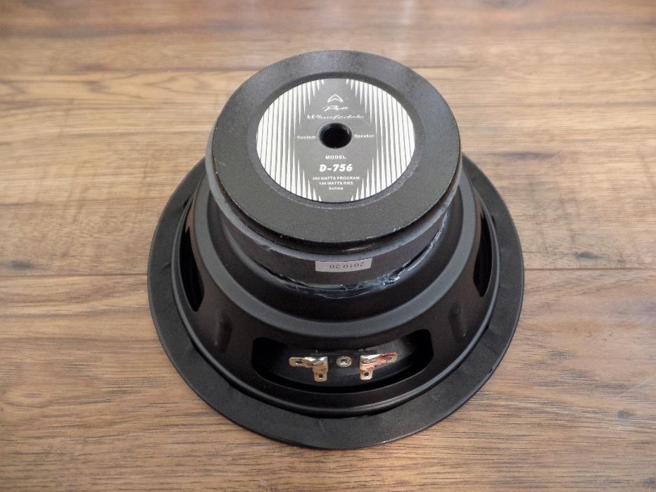 Wharfedale Pro D-756 8" 100 Watt 8 Ohm Woofer Replacement Speaker Titan 8