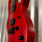 Solar Guitars A2.6 Trans Blood Red Matte Guitar A2.6TRB #0584 Used