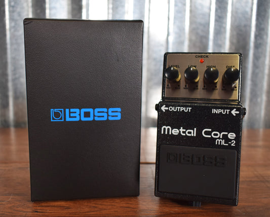 Boss ML-2 Metal Core Distortion Guitar Effect Pedal