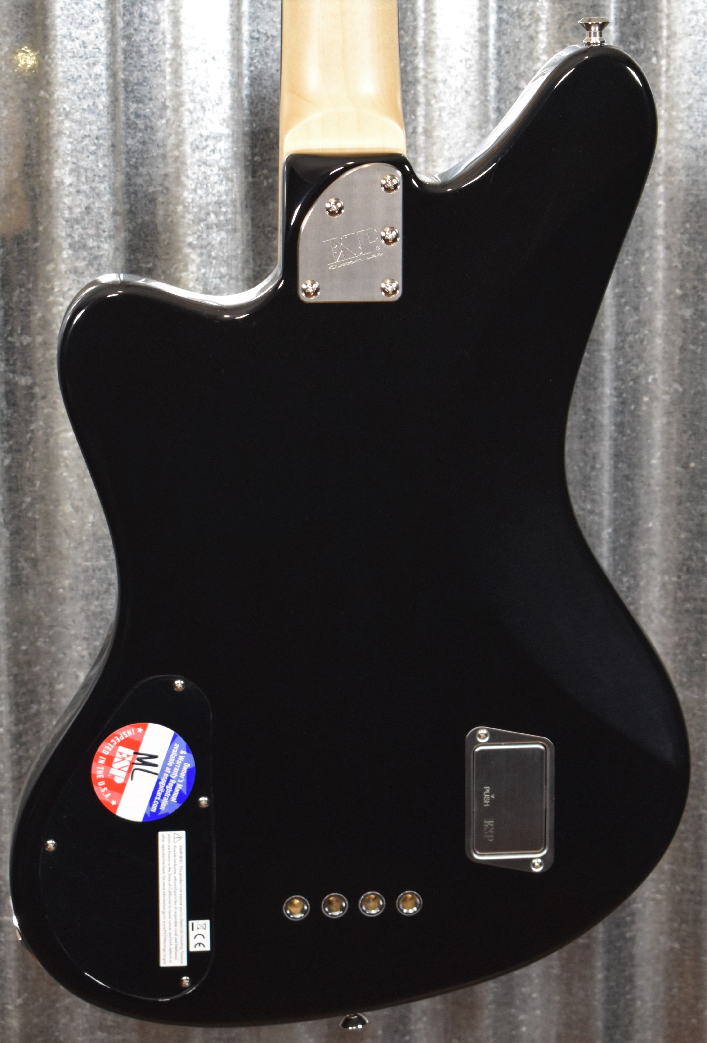 ESP E-II GB-4 4 String Bass Black Seymour Duncan & Case EIIGB4BLK