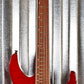 ESP LTD M-200FM See Thru Red Flame Top Guitar LM200FMSTR #0070
