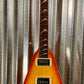 Hamer Vector Mahogany Flying V Cherry Sunburst Electric Guitar & Bag #1008