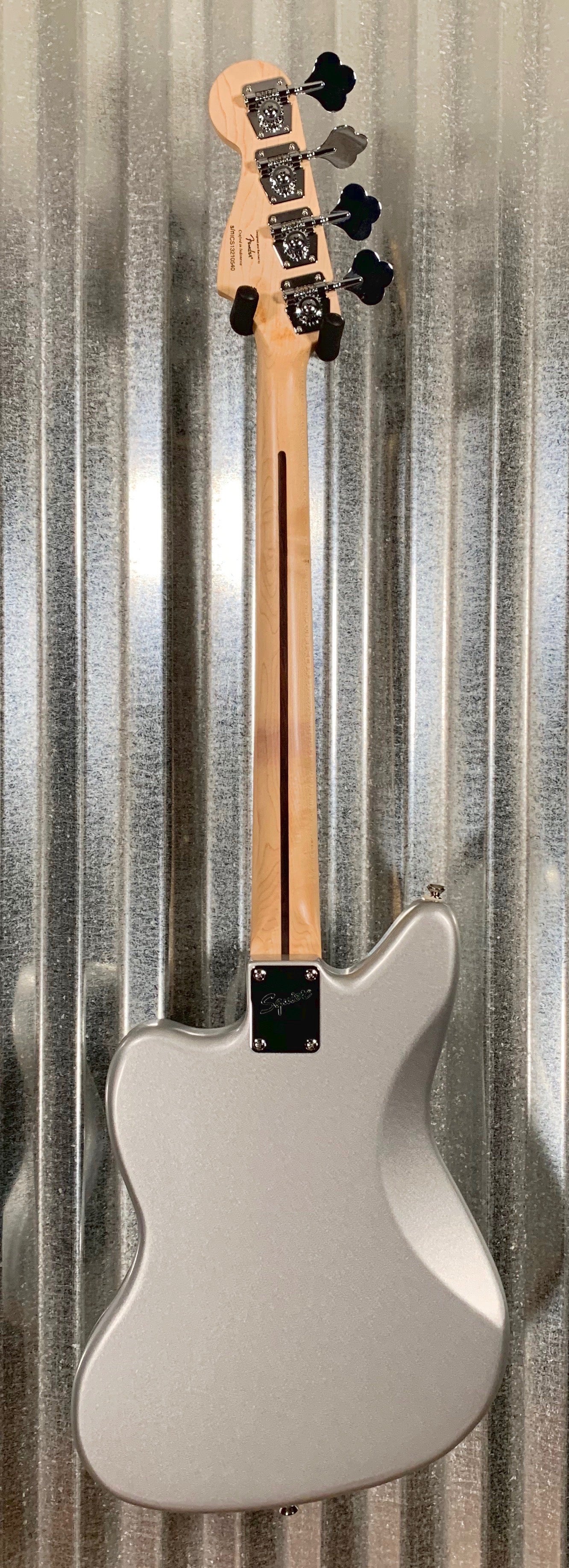 Fender Squier Vintage Modified Jaguar Short Scale 4 String Bass Silver # 0540 Used
