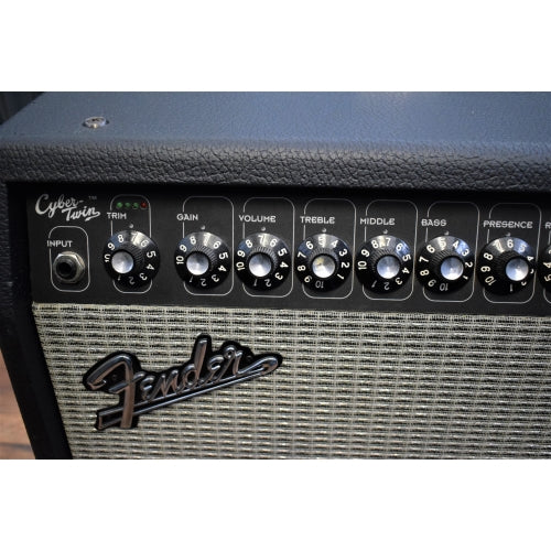 Fender Cyber Twin DSP Modeling 130 Watt 2x12 Celestion Gutar Amp Combo & Footswitch USED