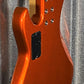 G&L USA CLF L-2500 S750 Tangerine 5 String Bass & Case #3319