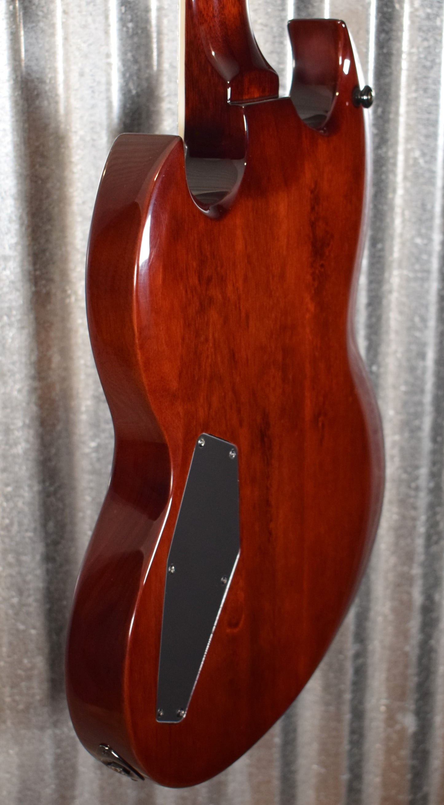 ESP LTD Viper 256 Dark Brown Burst Guitar & Bag LVIPER256QMDBSB #1131