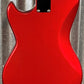 G&L Guitars Tribute Fallout Bass Short Scale 4 String Candy Apple Red #1181