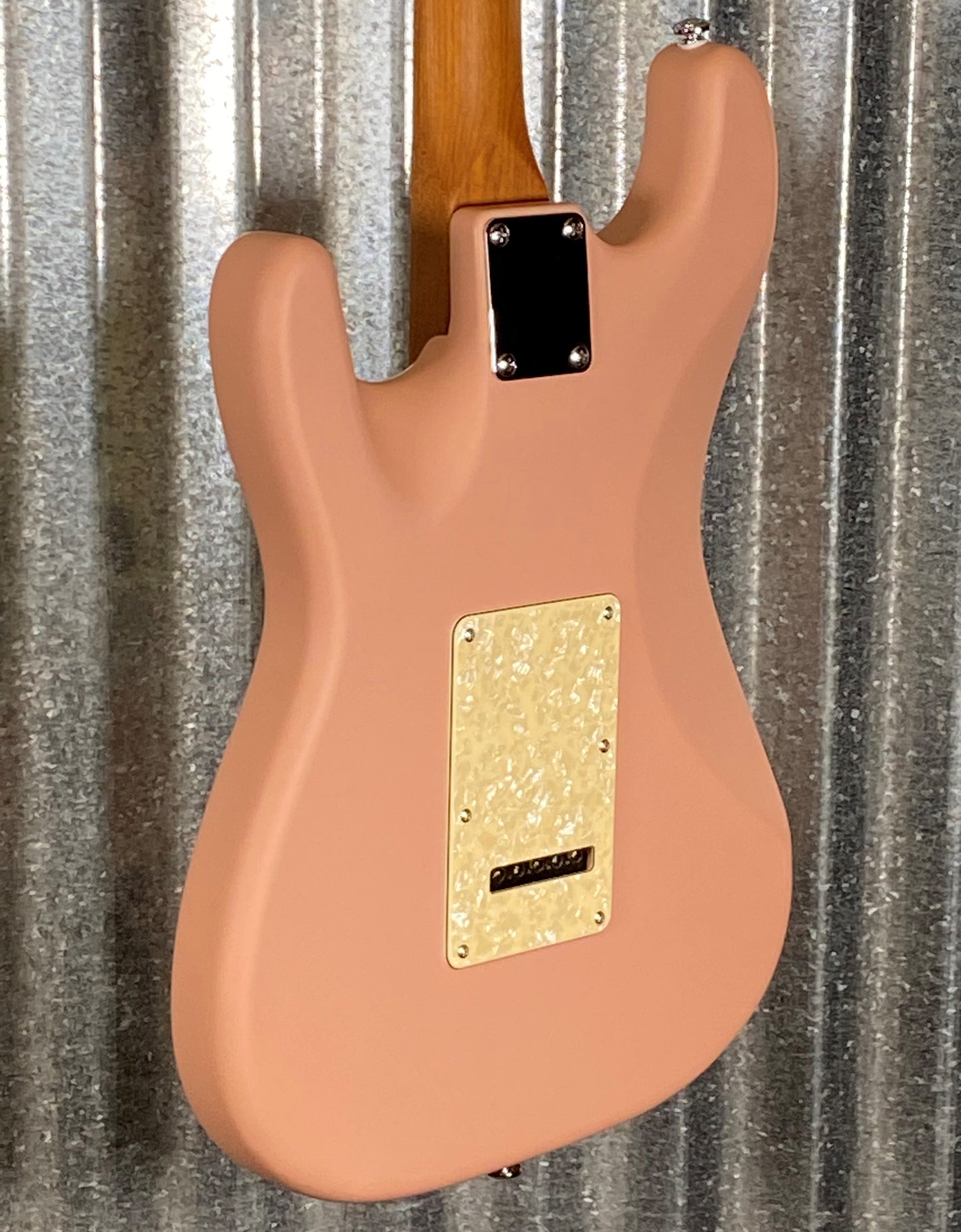 Musi Capricorn Classic HSS Stratocaster Matte Shell Pink Guitar #5105 Used