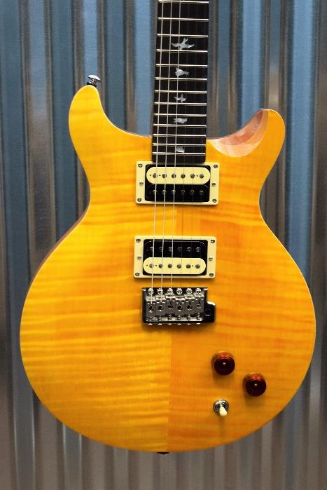 PRS Paul Reed Smith SE Santana Yellow Guitar & Bag 2017 #7307