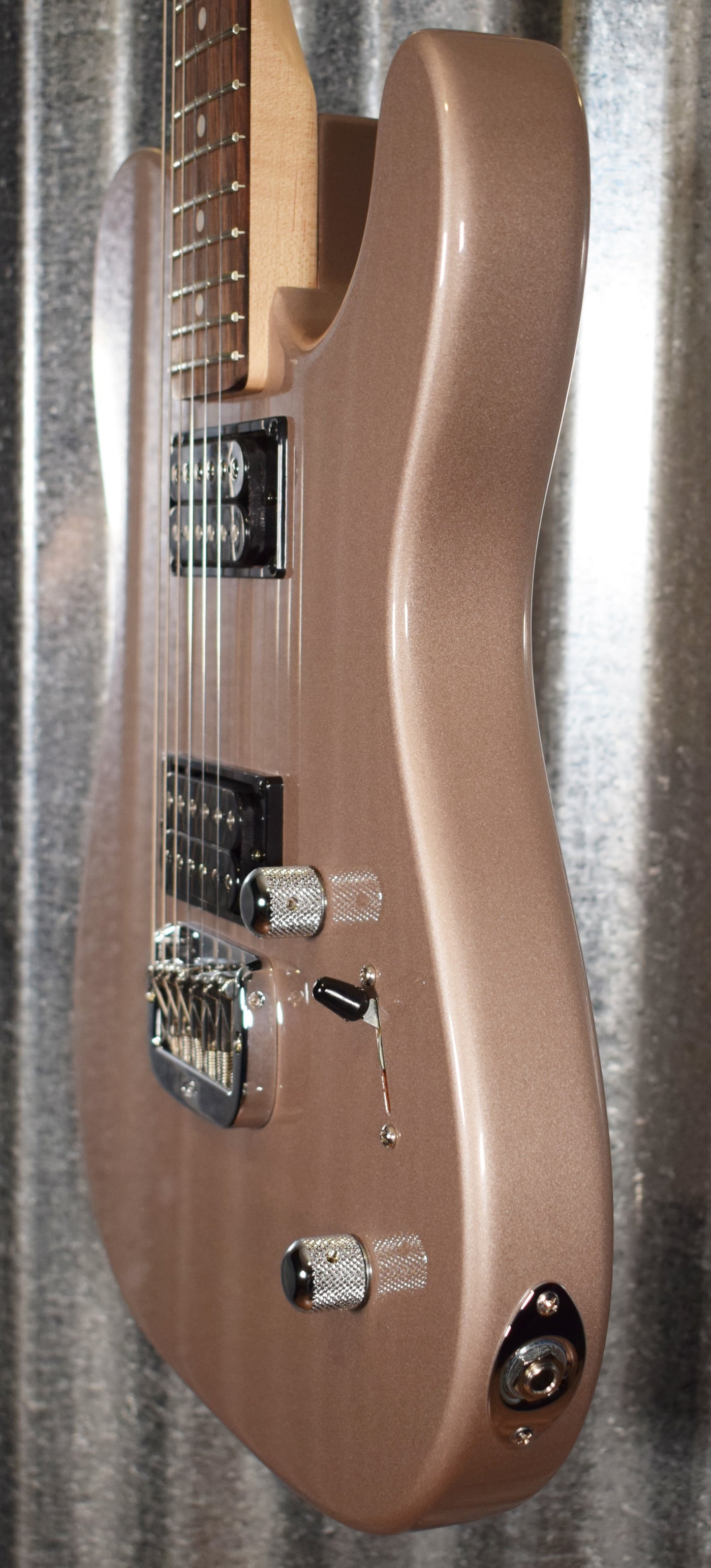G&L USA ASAT HH RMC Shoreline Gold Guitar & Case #9132