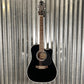 Takamine EF381SC12 Cutaway 12 String Acoustic Electric Guitar Black & Case Japan #0426
