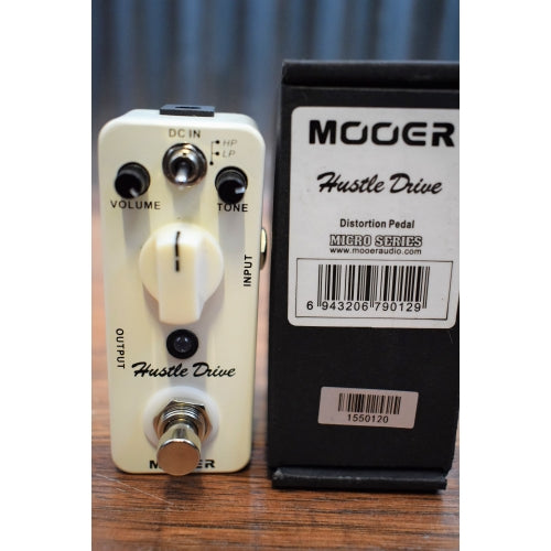 Mooer Audio Hustle Drive Two Mode Micro Distortion Effect Pedal