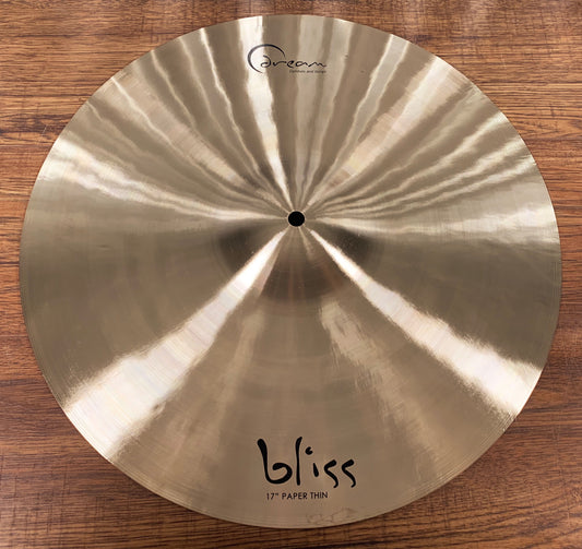 Dream Cymbals BPT17 Bliss Hand Forged & Hammered 17" Paper Thin Crash