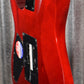ESP LTD M-200FM See Thru Red Flame Top Guitar LM200FMSTR #0084
