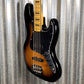 G&L Tribute JB 4 String Jazz Bass 3 Tone Sunburst #4698