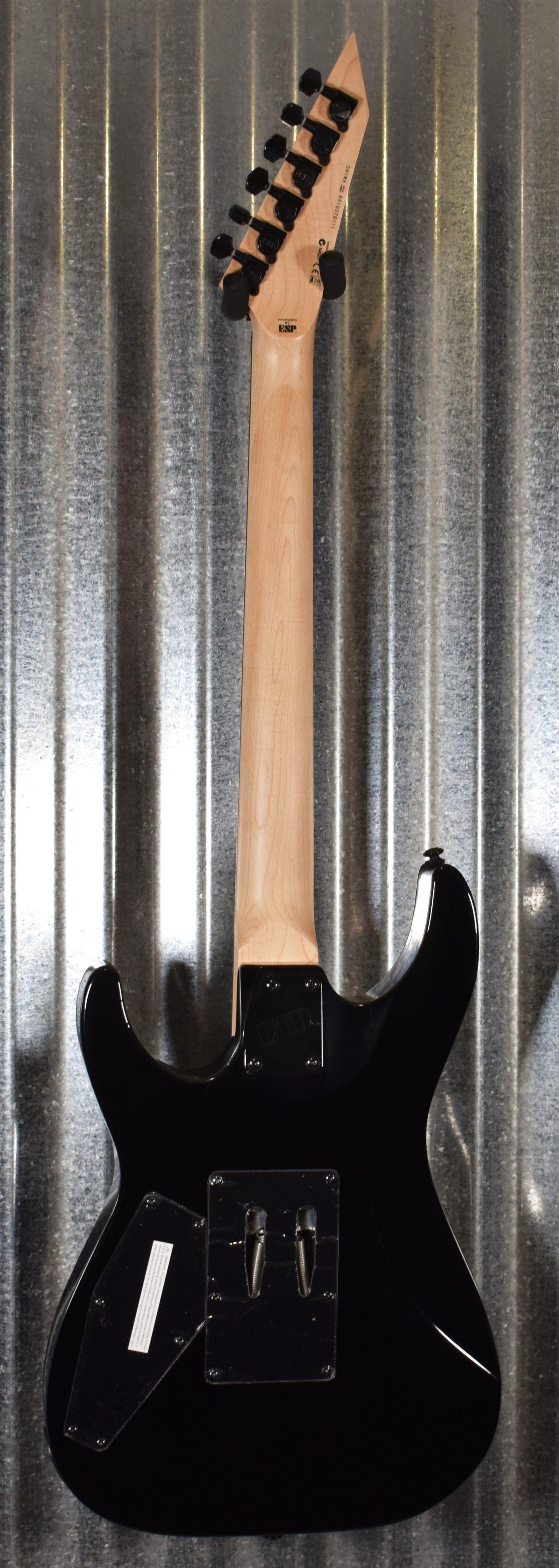 ESP LTD KH-202 Kirk Hammett Signature Gloss Black Guitar KH202 #0111