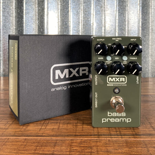 Dunlop MXR M81 Bass Preamp DI Effect Pedal Used