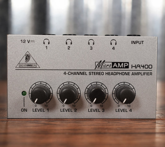 Behringer MicroAmp HA400 Headphone Amplifier Used
