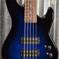 G&L Tribute L-2500 5 String Bass Blueburst L2500 B Stock #3703