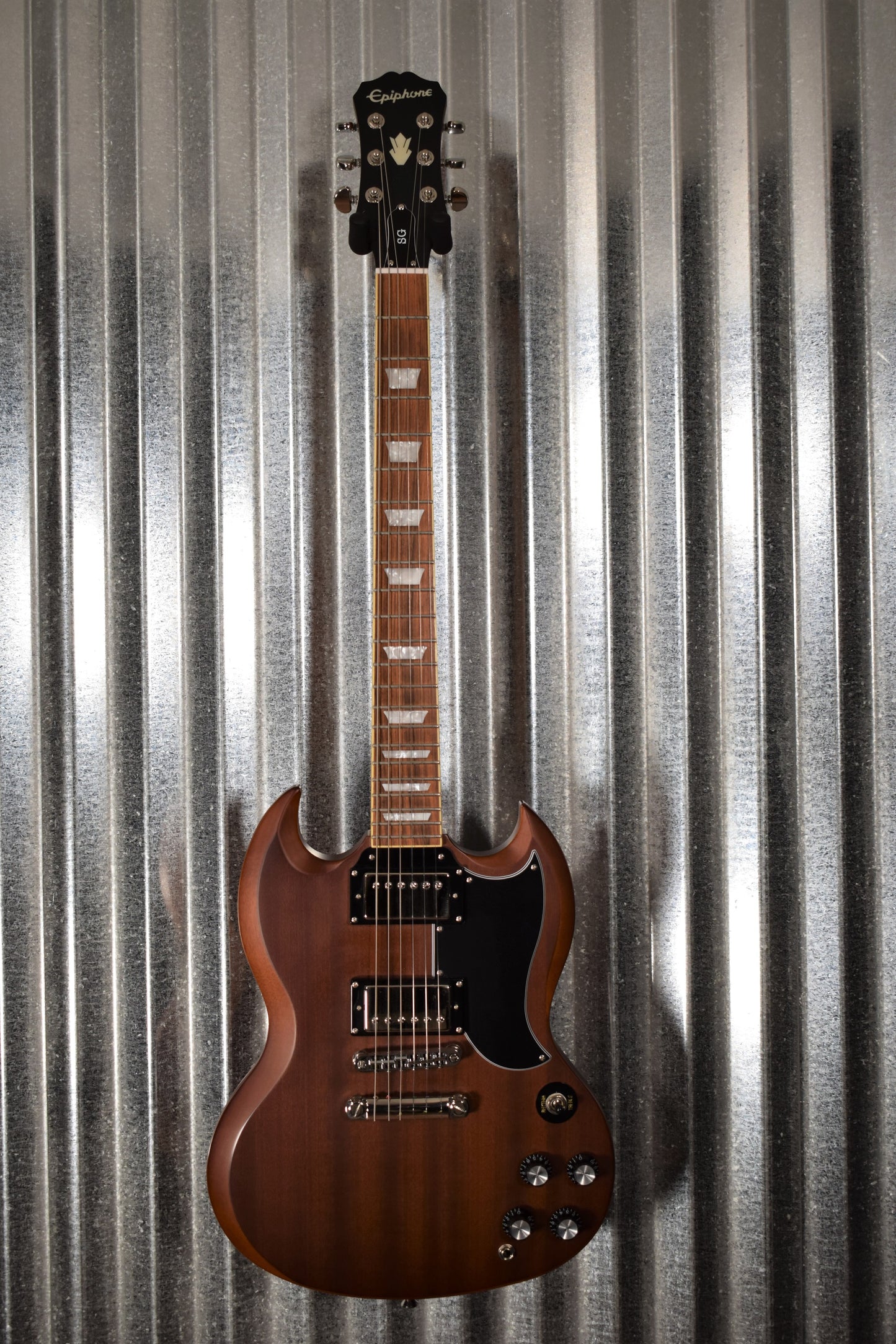 Epiphone Vintage SG G-400 Worn Brown Guitar & Bag #9027 Used