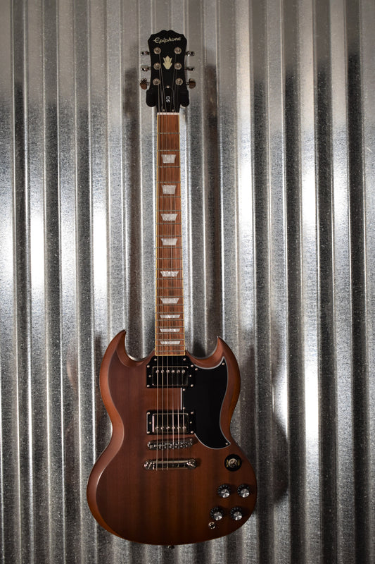 Epiphone Vintage SG G-400 Worn Brown Guitar & Bag #9027 Used