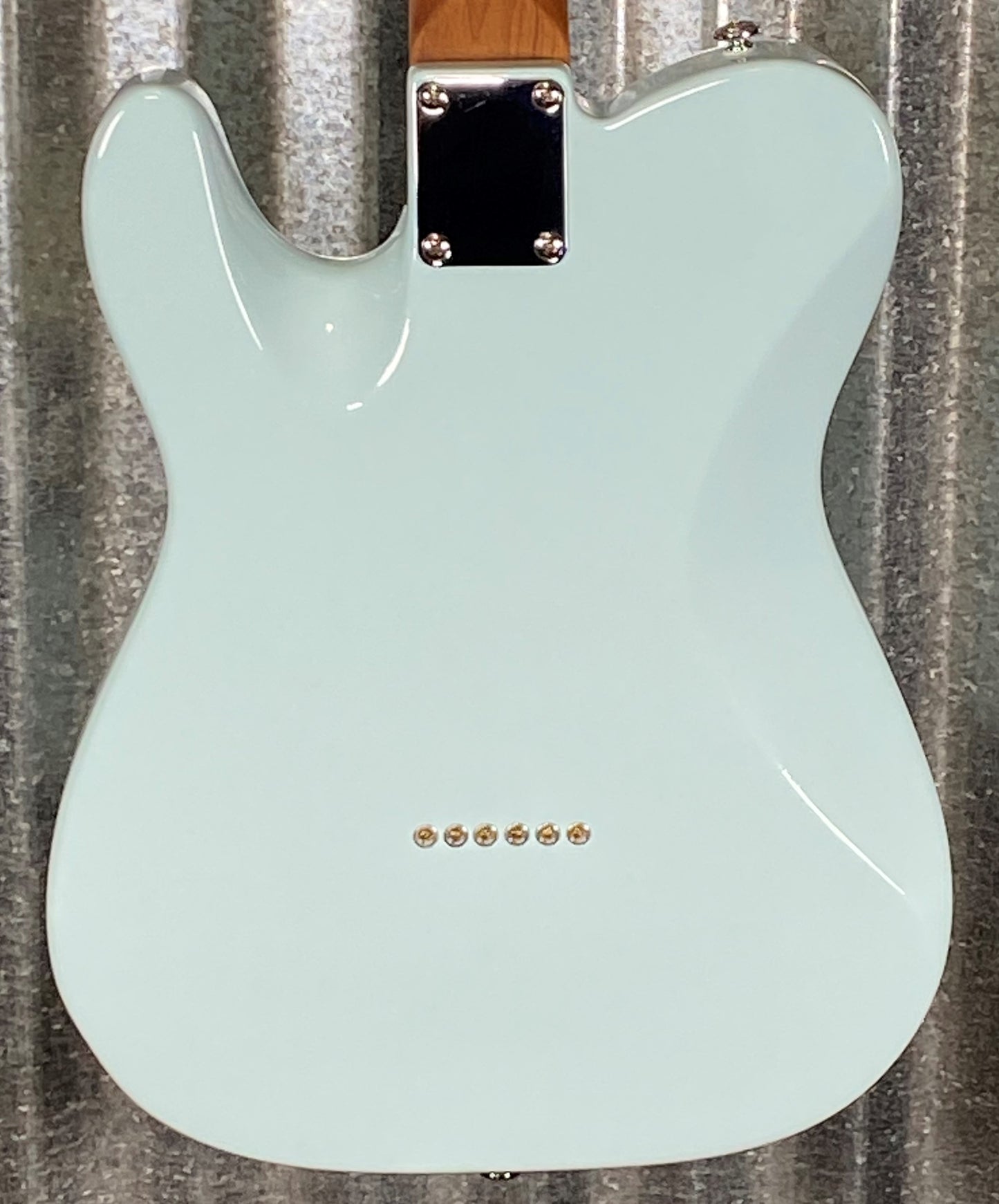 Musi Virgo Classic Telecaster Baby Blue Guitar #5114 Used