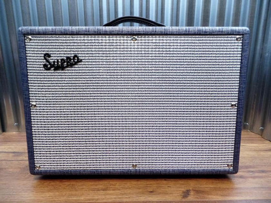 Supro USA 1624T Dual Tone 24 Watt All Tube 1x12 Combo Amplifier #1307