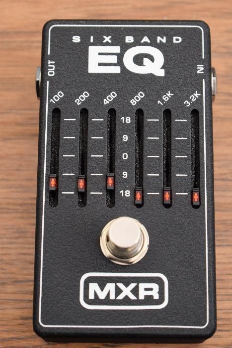 MXR M109 Six Band Graphic Eq Equalizer M-109 Guitar Effect Pedal 6 Band Used