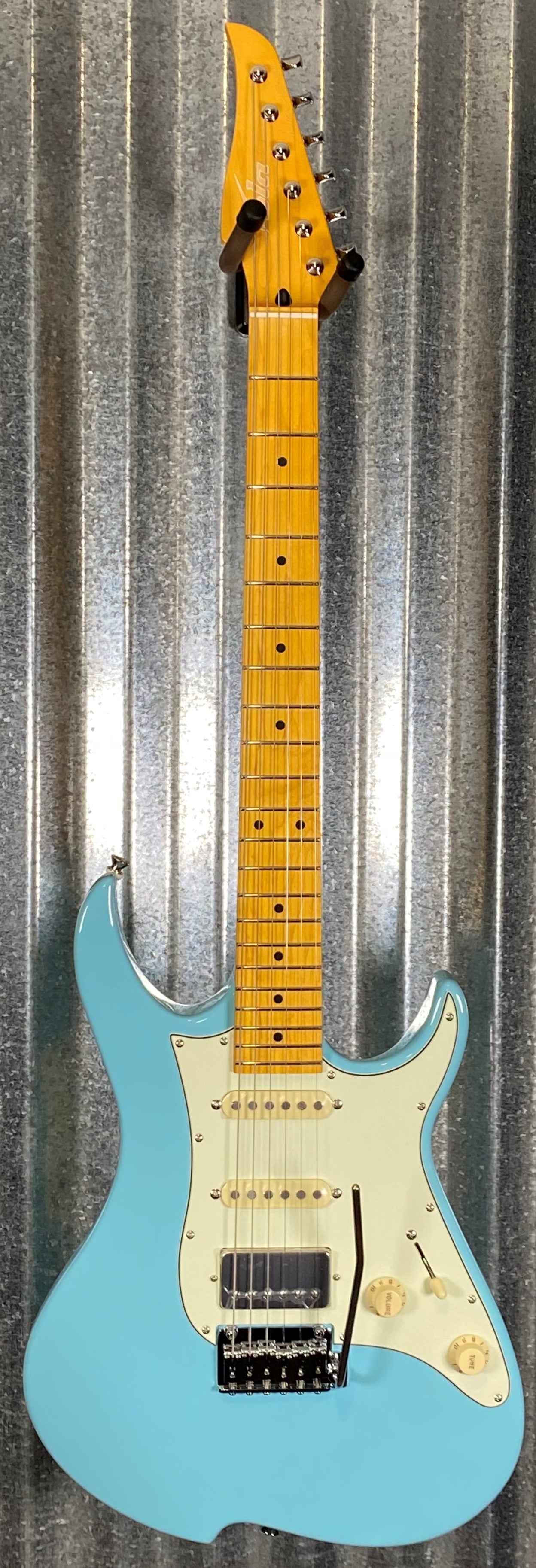 Vola OZ RV MF V3 VD MC Daphne Blue Guitar & Bag #3802 Demo