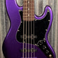 G&L USA JB5 Royal Purple 5 String Bass & Case JB-5 #7083