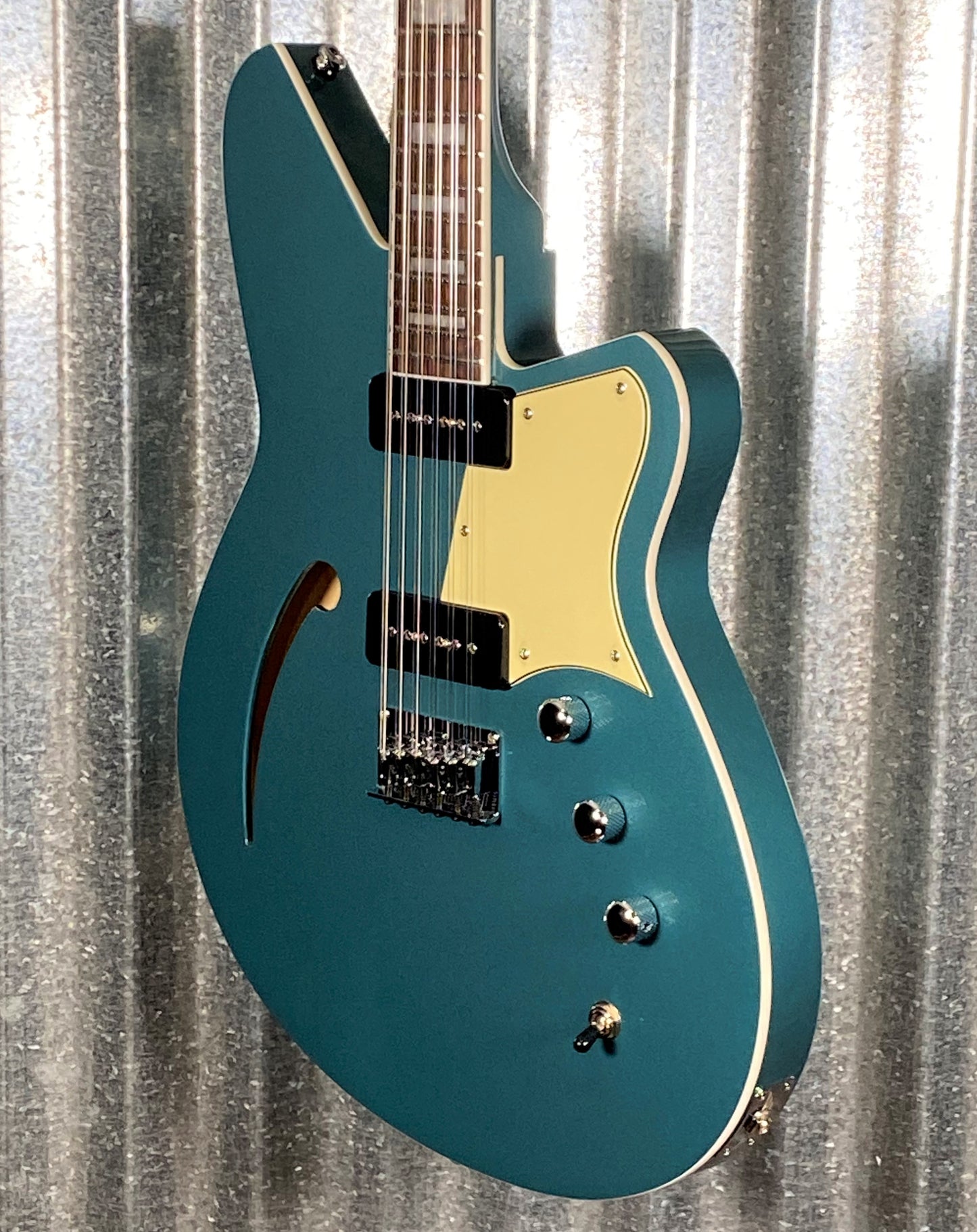 Reverend Guitars Airwave 12 String Electric Deep Sea Blue Guitar #69172 B Stock