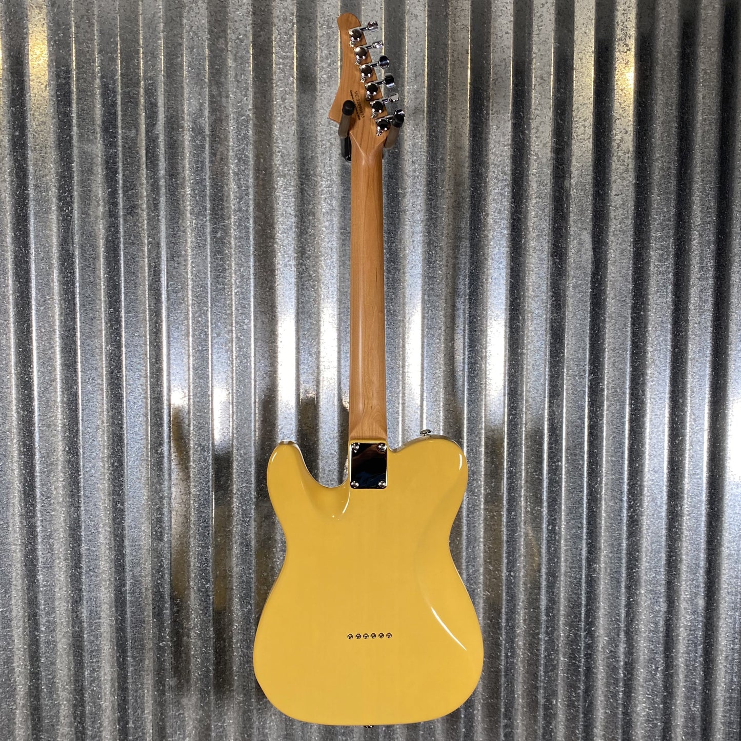 Musi Virgo Classic Telecaster Empire Yellow Guitar #0455 Used