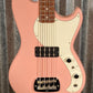 G&L USA Fullerton Deluxe Fallout 4 String Short Scale Bass Shell Pink & Bag #9355