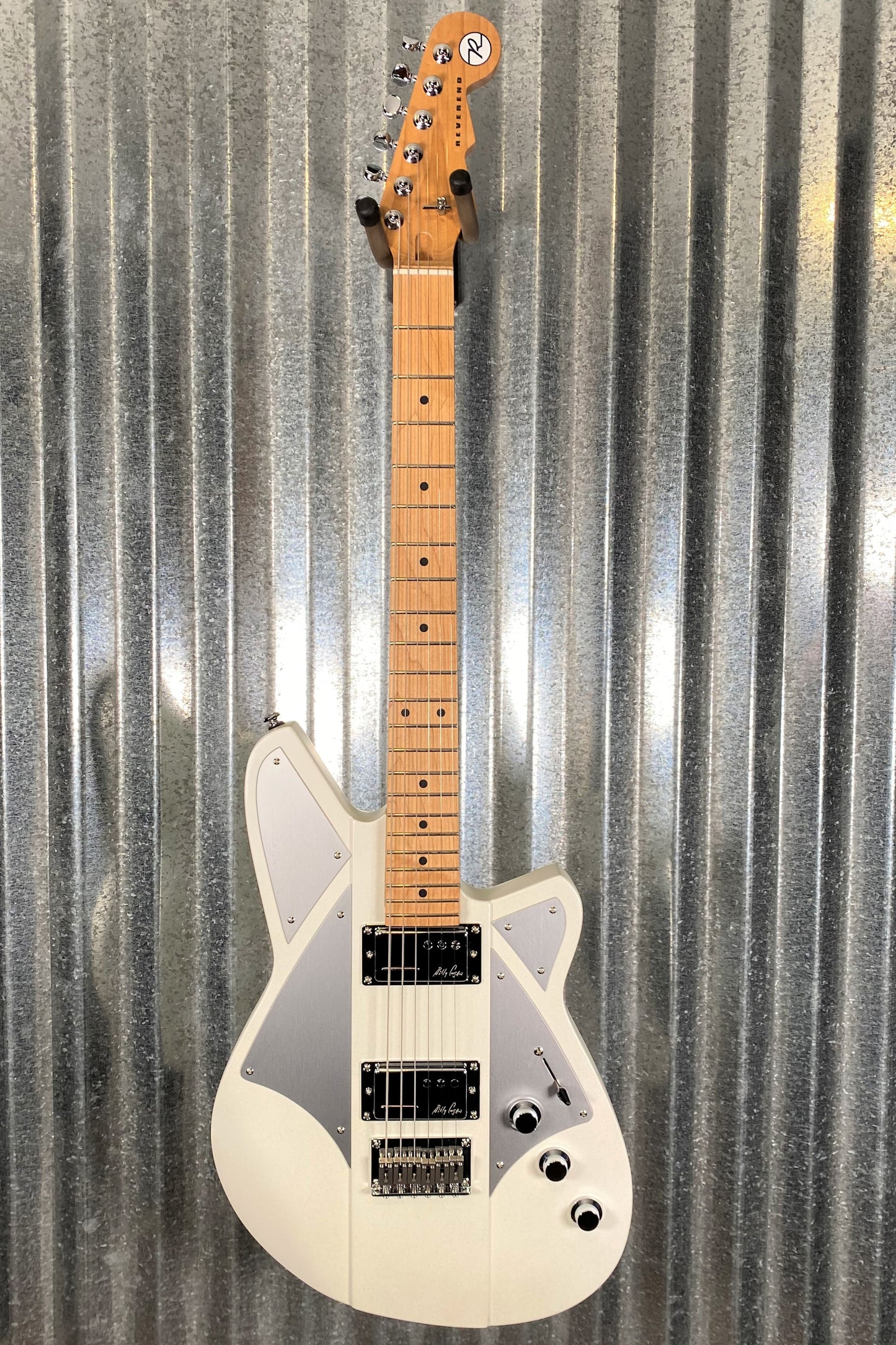 Reverend Billy Corgan Signature Pearl White Guitar #1936 B Stock