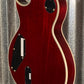 ESP LTD EC-1000T CTM Eclipse Fishman See Thru Black Cherry Guitar & Bag LEC1000TCTMFMSTBC #2774 Used